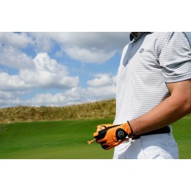 Zero Friction Mens Golf Gloves Right Hand One Size Orange