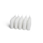 Official Uco 12Hour White Candles For Uco Candle Lanterns Clean Burning Leadfree Nonscented 35Inch 20Pack