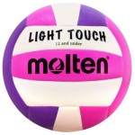 Molten Ms240 Light Touch Volleyball Purplepink 12 Under81 Oz Ms240Vp