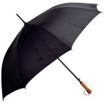 Allweather Elite Series 60 Inch Black Auto Open Golf Umbrella