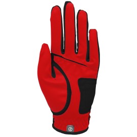 Zero Friction Junior Golf Gloves Left Hand One Size Golf Red