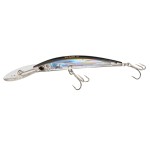 Yozuri Crystal 3D Minnow Deep Diver Lure Silver Black 6Inch