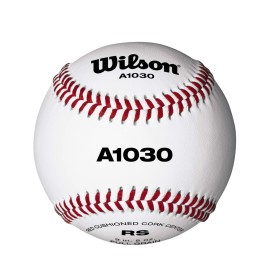 Wilson Practice Baseball - Flat Seam