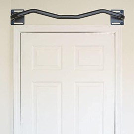 Ultimate Body Press Wall Mount Doorway Strength Training Pull Up Bar With Angled Ergonomic Bar To Reduce Strain For Doorways 24