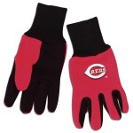 Mlb Cincinnati Reds Glovestwo Tone Style Youth Size Gloves Team Colors One Size