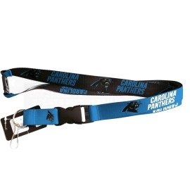 Nfl Carolina Panthers Reversible Lanyard