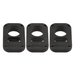 Scotty 3134 Downrigger Lock Set 3Pieces Padlocks Not Supplied Black