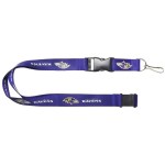 NFL Baltimore Ravens Team Lanyard, Purple