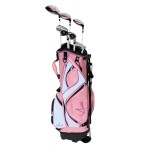 Sephlin Lady Talia Pink Right Hand 7 Pieces Golf Clubs Set And Golf Bag Ages 1014