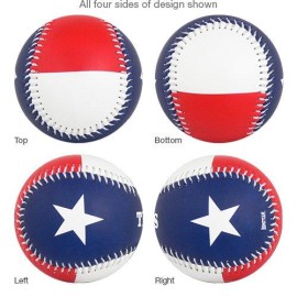 Enjoylife Inc Texas Flag Souvenir Baseball