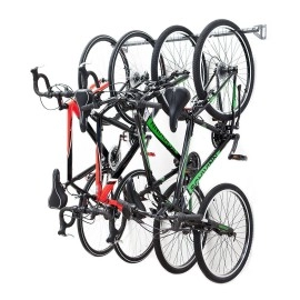 Monkey Bars Garage Bike Rack 20 Stores 4 Bikes Heavy Duty Garage Bike Storage