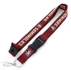 Aminco Ncaa Florida State Seminoles Team Lanyard Maroon 24 Inch