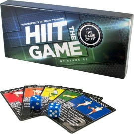 Stack 52 Hiit Interval Workout Game Designed By Military Fitness Expert Video Instructions Included Bodyweight Exercises No