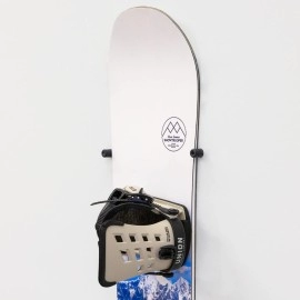 Storeyourboard Cinch Minimalist Snowboard Wall Mount Indoor Display Storage Rack Cinch