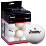 Franklin Sports Ping Pong Balls Official Size Weight White 40Mm Table Tennis Balls One Star Professional Ping Pong Balls