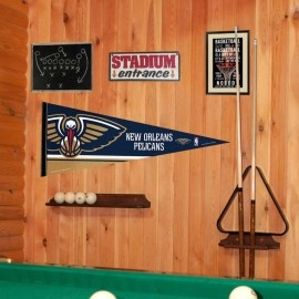 Wincraft New Orleans Pelicans Pennant Full Size 12 In X 30 In