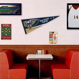 Wincraft New Orleans Pelicans Pennant Full Size 12 In X 30 In