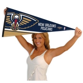 Wincraft New Orleans Pelicans Pennant Full Size 12 In X 30 In