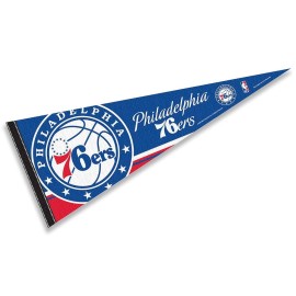 Wincraft Philadelphia 76Ers Pennant Full Size 12 In X 30 In