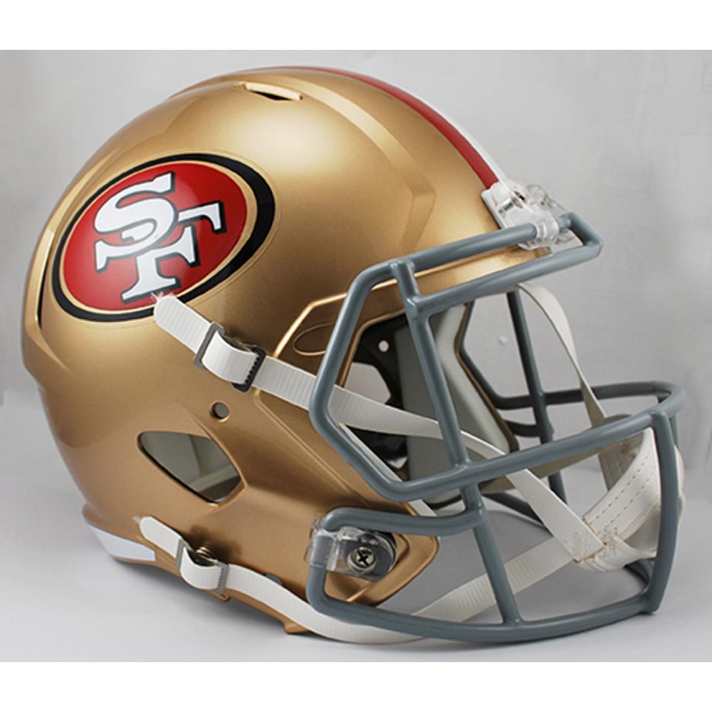 San Francisco 49ers Deluxe Replica Speed Helmet