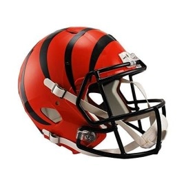 Cincinnati Bengals Deluxe Replica Speed Helmet