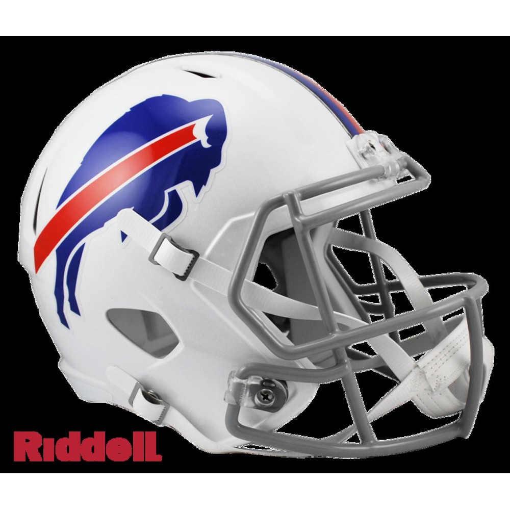 Buffalo Bills Helmet Riddell Replica Full Size Speed Style 2011-2020 T/B Special Order