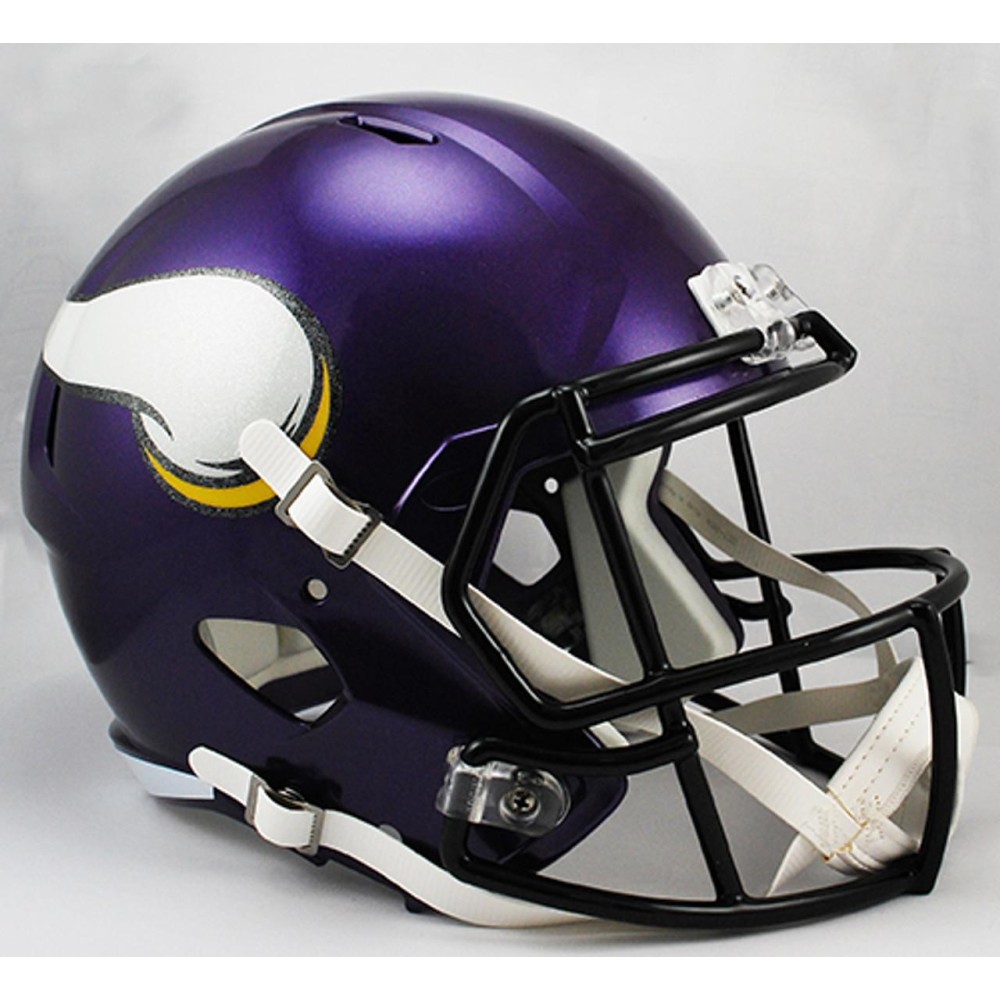 Minnesota Vikings Deluxe Replica Speed Helmet