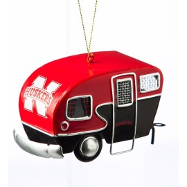 Evergreen Ncaa Nebraska Cornhuskers Ornament Camper Design Team Color One Size