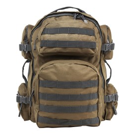 VISM by NcSTAR TACTICAL BACKPACK/TAN WITH URBAN GRAY TRIM