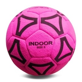 Uber Soccer Indoor Felt Ball Pink 4