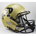 Colorado Buffaloes Deluxe Replica Speed Helmet - Special Order