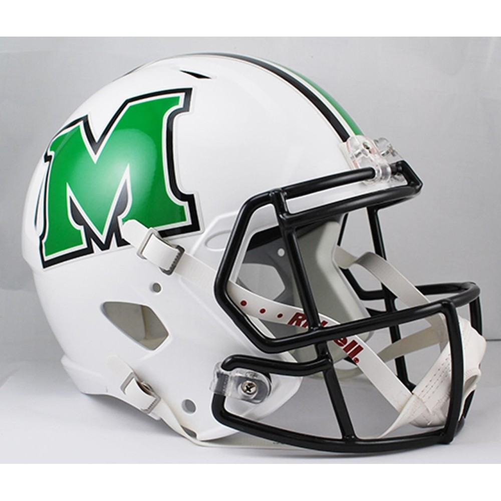 Marshall Thundering Herd Deluxe Replica Speed Helmet - Special Order