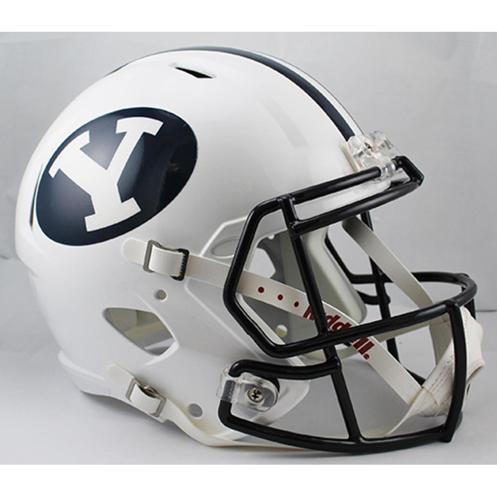 BYU Cougars Deluxe Replica Speed Helmet - Special Order