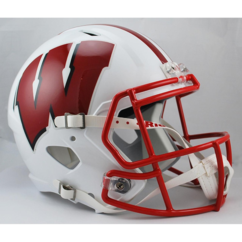 Wisconsin Badgers Deluxe Replica Speed Helmet