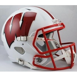 Wisconsin Badgers Deluxe Replica Speed Helmet