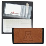 Rico Industries Ncaa Arizona Wildcats Checkbook Covercheckbook Cover Leathernylon Embossed Team Colors One Size