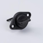 Blk Nylon 3/4'Garboard Drain Plug