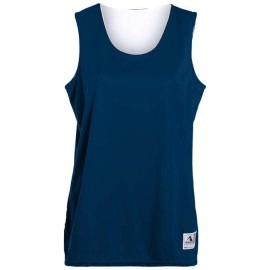 Ladies Wicking Polyester Reversible Sleeveless Jersey - gOLD WHITE - 2XL(D0102H7Y8P2)