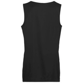 Ladies Wicking Polyester Reversible Sleeveless Jersey - gOLD WHITE - 2XL(D0102H7Y898)