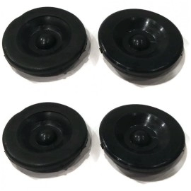 Pack Of 4 Ez Lube Rubber Grease Plugs Hub Dust Caps For Models 8514