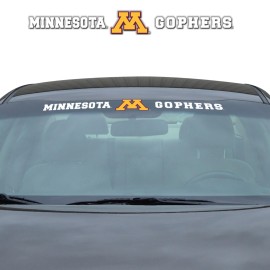 Fanmats, University of Minnesota Windshield Decal