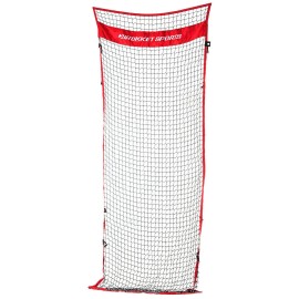 Rukket 12X9Ft Barricade Backstop Net Indoor And Outdoor Lacrosse Basketball Soccer Field Hockey Baseball Softball Barrier