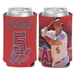 Mlb Los Angeles Angels Can Coolercan Cooler Albert Pujols Design Team Colors One Size