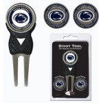 Penn State Nittany Lions Golf Divot Tool with 3 Markers