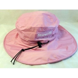 Seaforth HAT-P Rain Hat Brimmer for Golfer- Pink