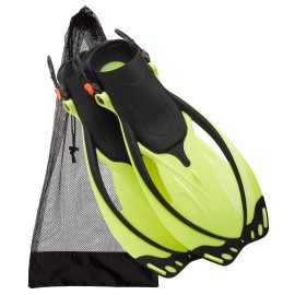 Aqua Lung Wave Snorkeling Fin Yellow Mediumxlarge