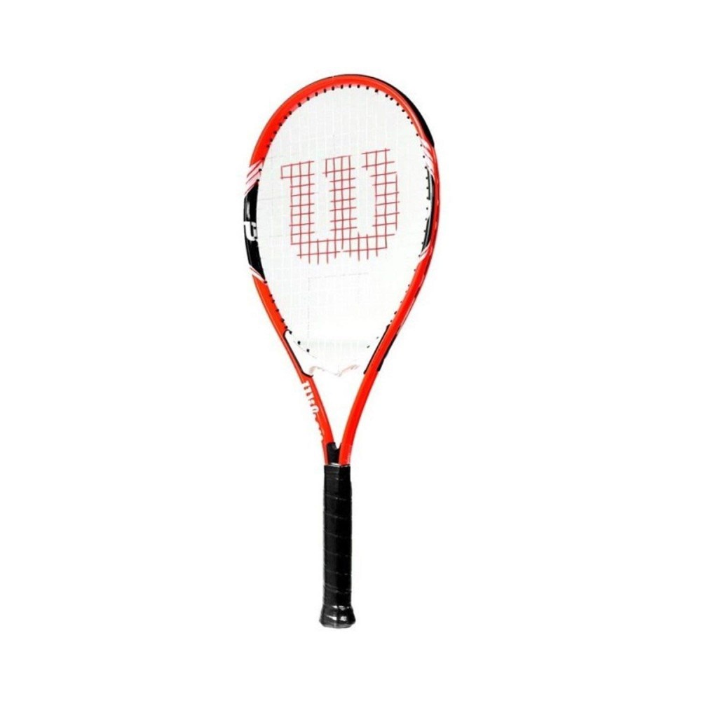 Wilson Federer Adult Recreational Tennis Racket Grip Size 3 4 38 Redwhiteblack