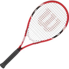 Wilson Federer Adult Recreational Tennis Racket Grip Size 3 4 38 Redwhiteblack