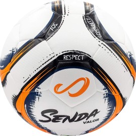 Senda Valor Premium Match Soccer Ball Fair Trade Certified Orangenavy Blue Size 5 Ages 13 Up