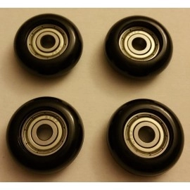 Total Gym Replacement Set Of 4 Wheelsrollers For Models 2000 3000 And More